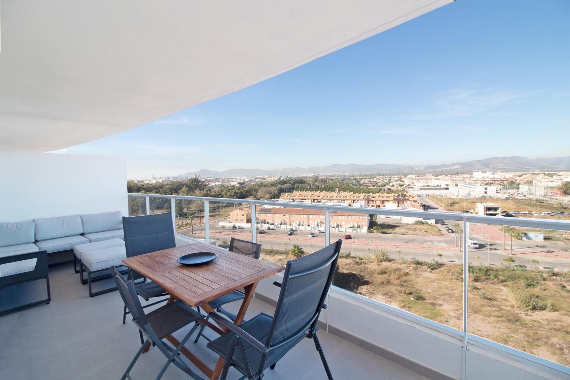 Global Properties, Apartamento Con Terraza Y Vistas Al Mar Y A La Montana Canet d'En Berenguer Extérieur photo